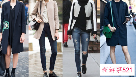 深口皮鞋配什么裤子