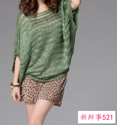 你还差件复古绿针织衫