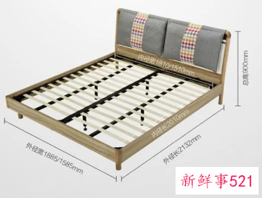 双人床的标准尺寸图