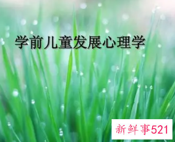 学前儿童发展心理学