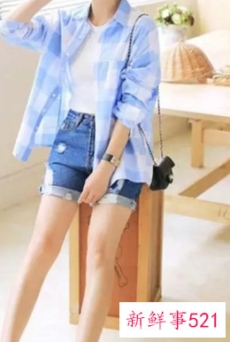 女长袖衬衫搭配什么下装