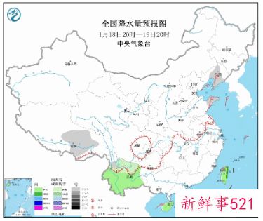 2022年首轮大范围雨雪将影响中东部