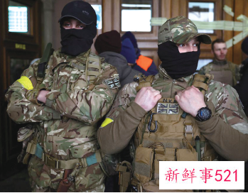 多国志愿者加入乌克兰“外籍军团”