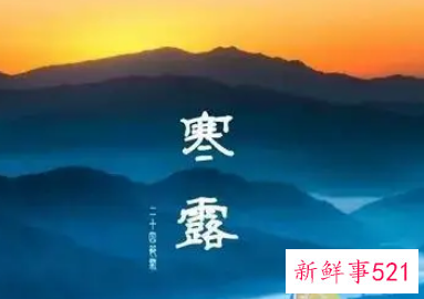 关于寒露的内容