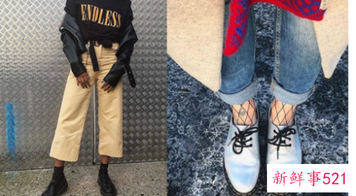 深口皮鞋配什么裤子