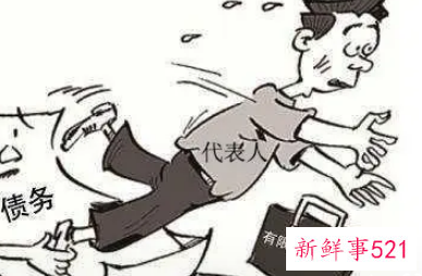 公司无资产执行法人代表承担什么责任