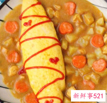 家常拿手菜咖喱蛋包饭