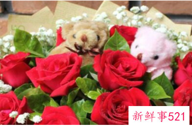 送花给女朋友祝福语