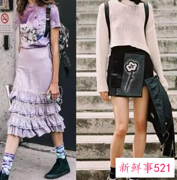 女生皮鞋穿什么袜子图片