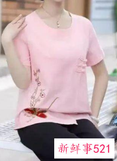 夏季老年女装穿搭