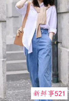 女长袖衬衫搭配什么下装