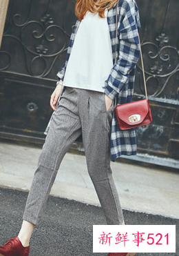 深口皮鞋配什么裤子