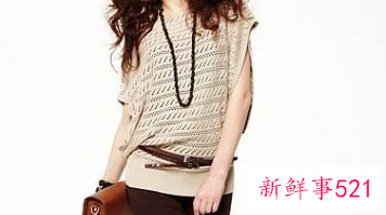 镂空衫里面怎么搭配