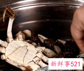 螃蟹清蒸的做法步骤