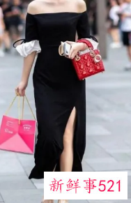 紧身开叉裙怎么搭配衣服