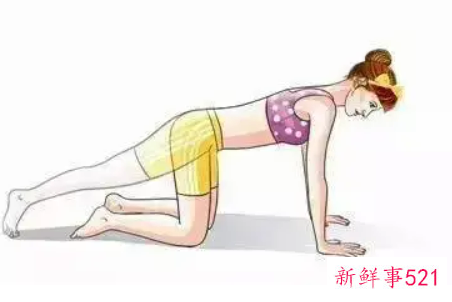 产后瑜伽4个动作