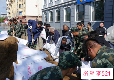 黑龙江塔河县积极应对罕见汛情