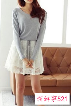 蕾丝长款高档连衣裙