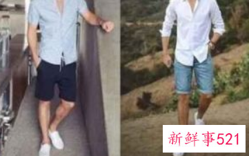 夏天男生穿搭图片