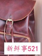 双肩背包女韩版潮时尚是很简单