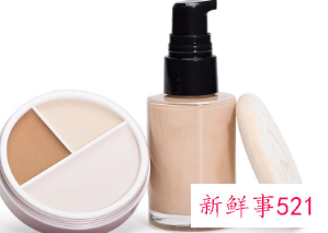 素颜霜和粉底液可以同时用吗