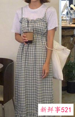 女生夏天简约穿搭