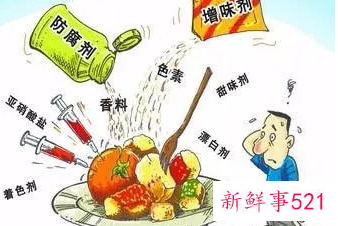 食品添加剂对人的危害