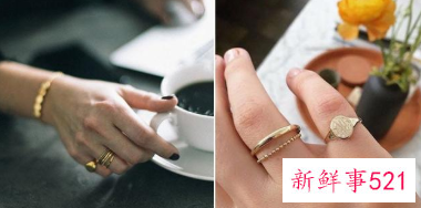 一个手怎么戴2个戒指