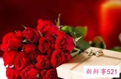 送女友花的简短祝福语