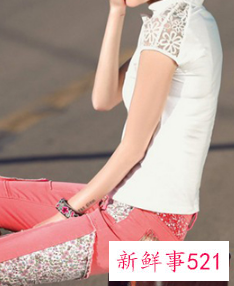 女士时尚短袖t恤穿搭