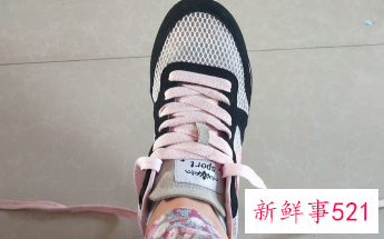 系鞋带方法初学