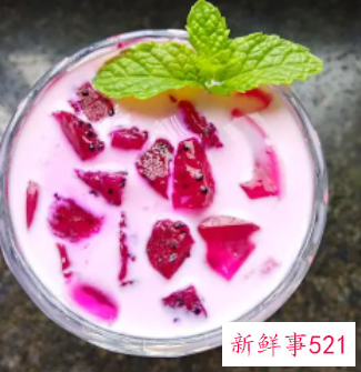 水果牛奶榨汁搭配