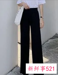 黑色阔腿裤搭配上衣图