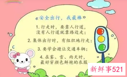 交通安全的常识你都知道哪些