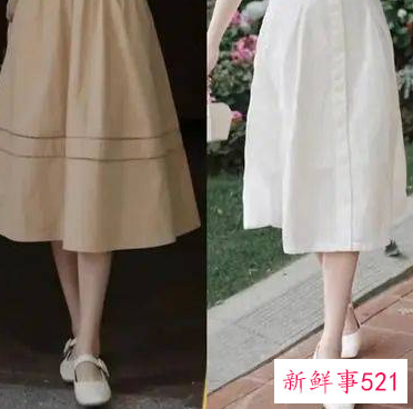 配裙子的百搭凉鞋