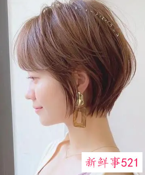 圆脸适合什么发型女短发