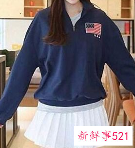 宽松卫衣搭配什么裙子好看