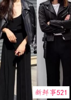 黑色阔腿裤搭配上衣图