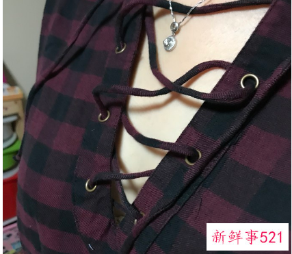 领口太低了小妙招