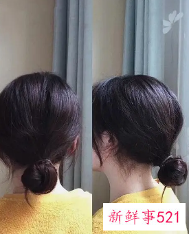 大饼脸怎么扎头发显脸小