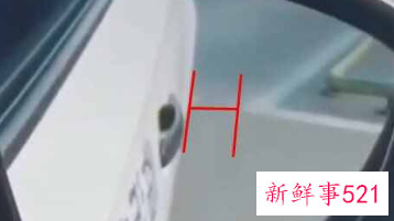 倒车入库看门把手