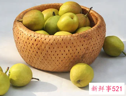 香梨的营养价值