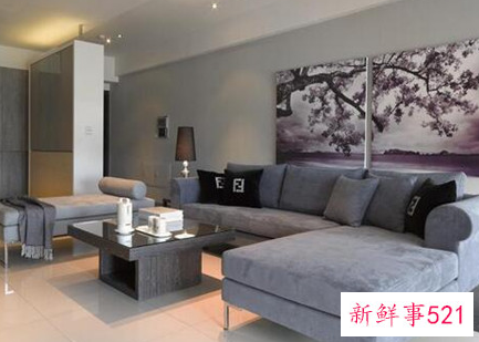 茶几的颜色应该跟沙发同色系还是