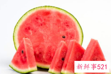 夏吃西瓜有讲究