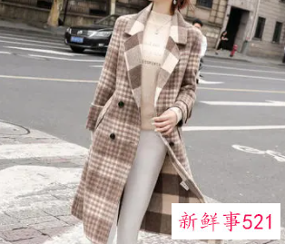 格子大衣好看吗