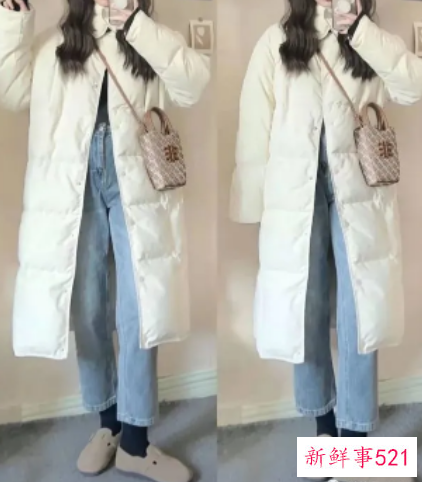 牛仔裤搭配什么羽绒服