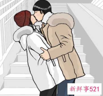 一个女人吊着你的表现