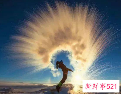 泼水成冰怎么拍好看