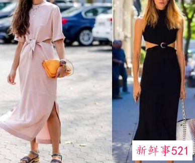 针织衫搭配长裙显瘦不臃肿