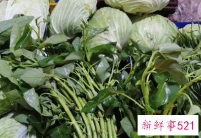 近期菜价因降雨致小幅度上涨